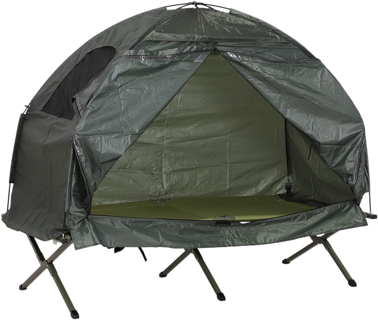 Outsunny 1 Person Camping Cot Tent