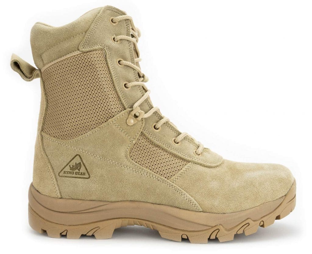 Ryno Gear Tactical Combat Boots with Coolmax Lining