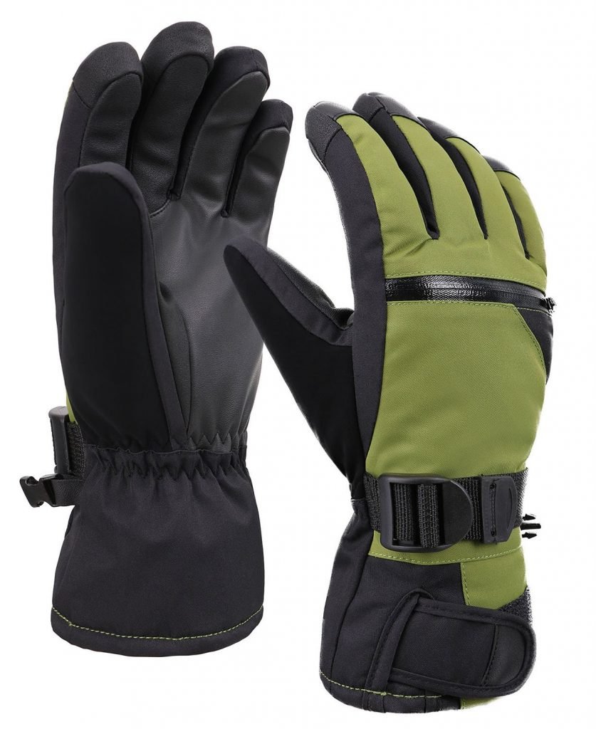 Verabella Thinsulate Lined Touchscreen Snow Ski Gloves