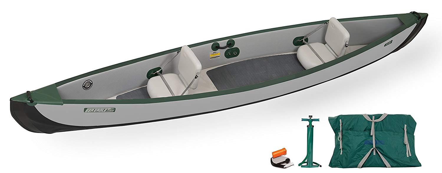 Sea Eagle TC16 Inflatable Travel Canoe