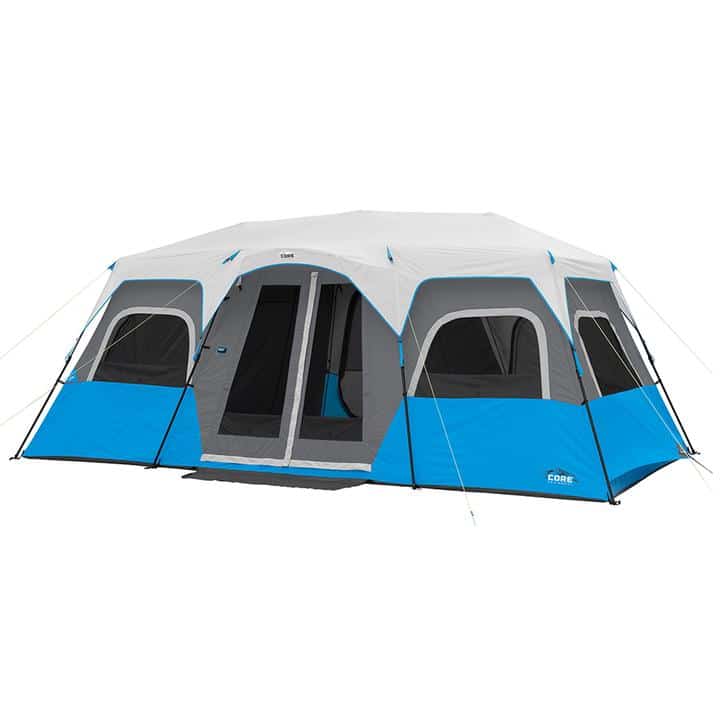 CORE Lighted 12 Person Instant Cabin Tent