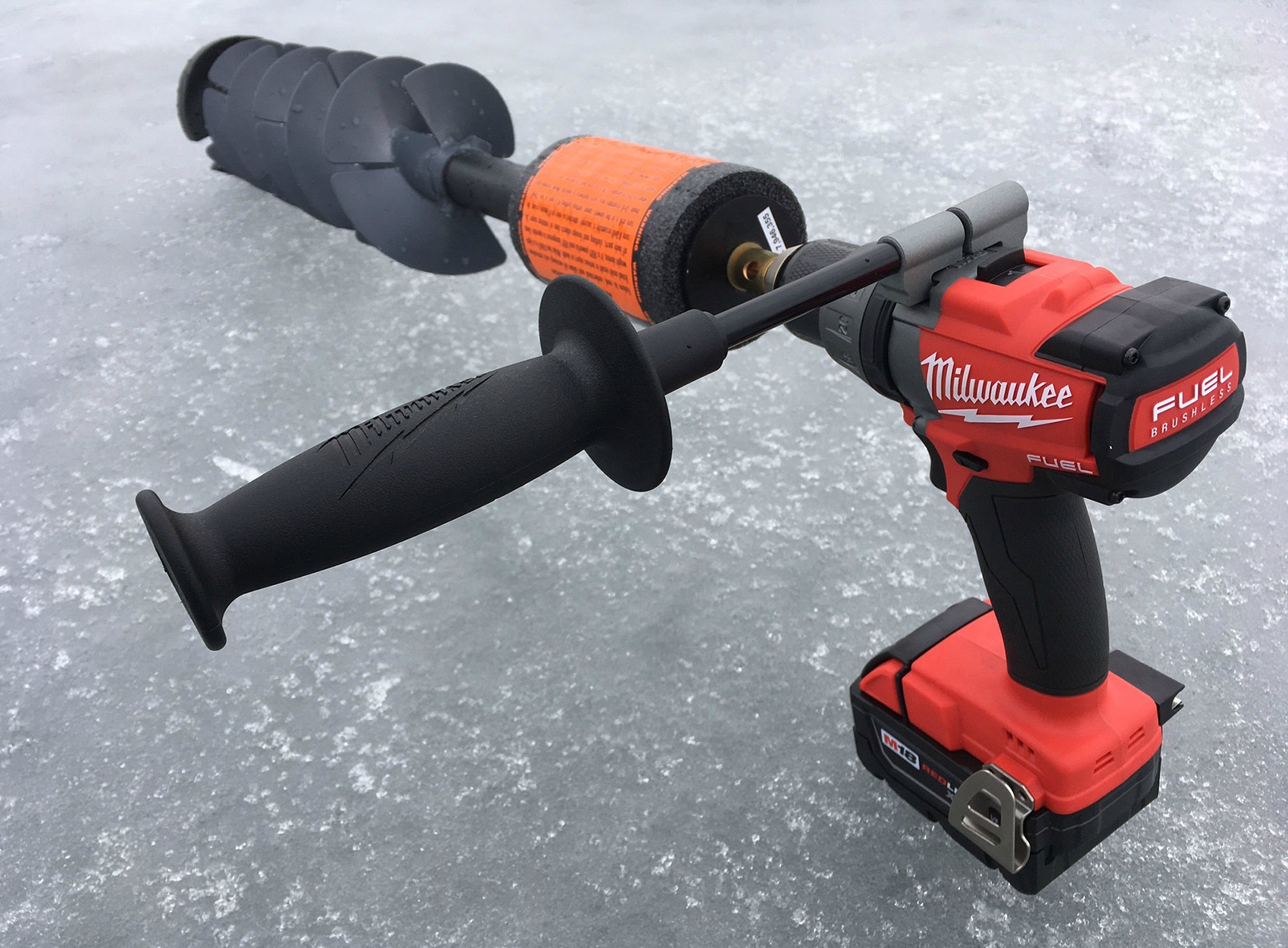 Ice Auger Adaptor For Cordless Hand Drills (Two Stage