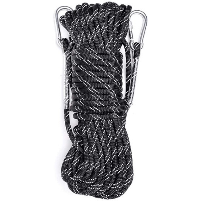 FireFit Sports and Outdoors Static Reflective Outdoor Rock-Climbing Rope