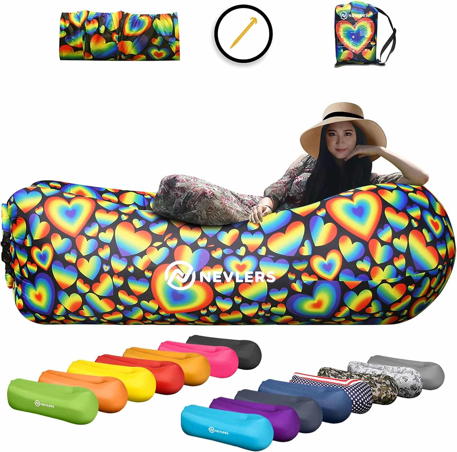 Nevlers Air Couch Inflatable Lounger